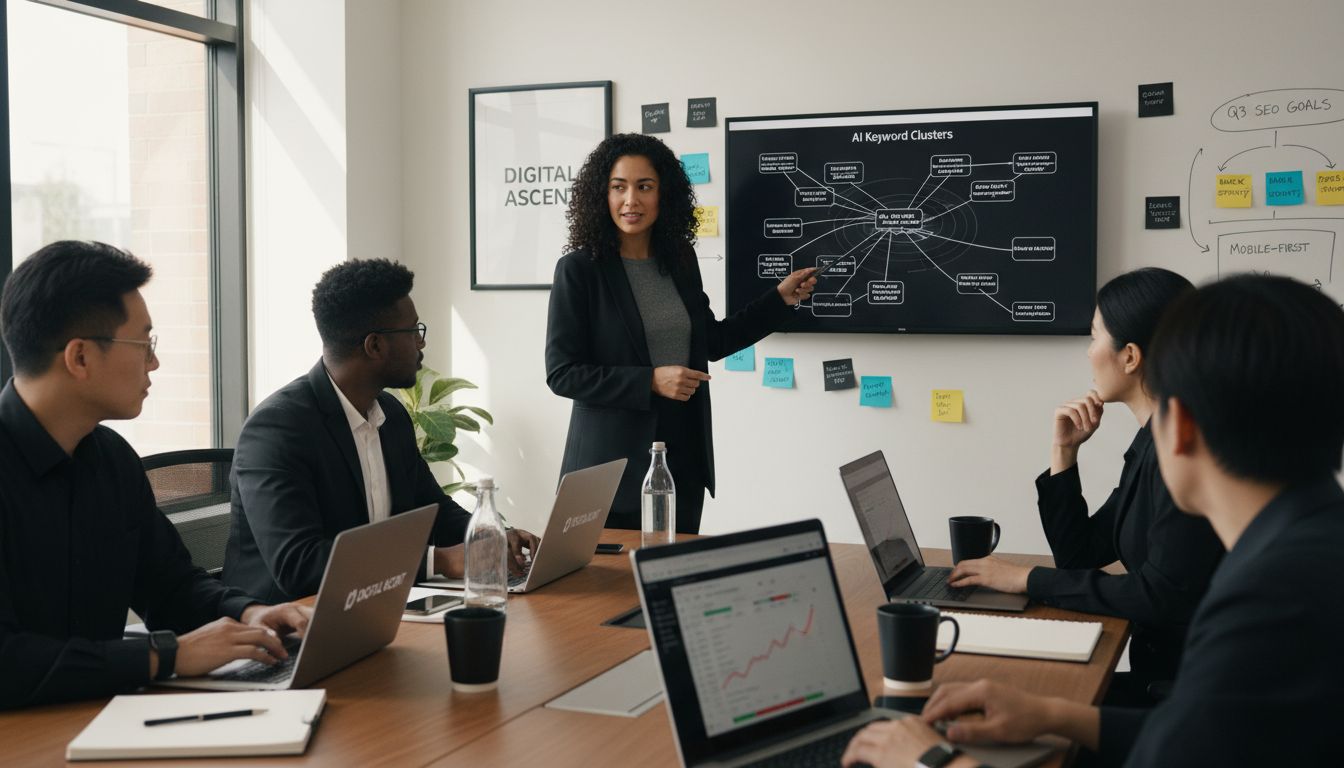content seo strategy teamwork