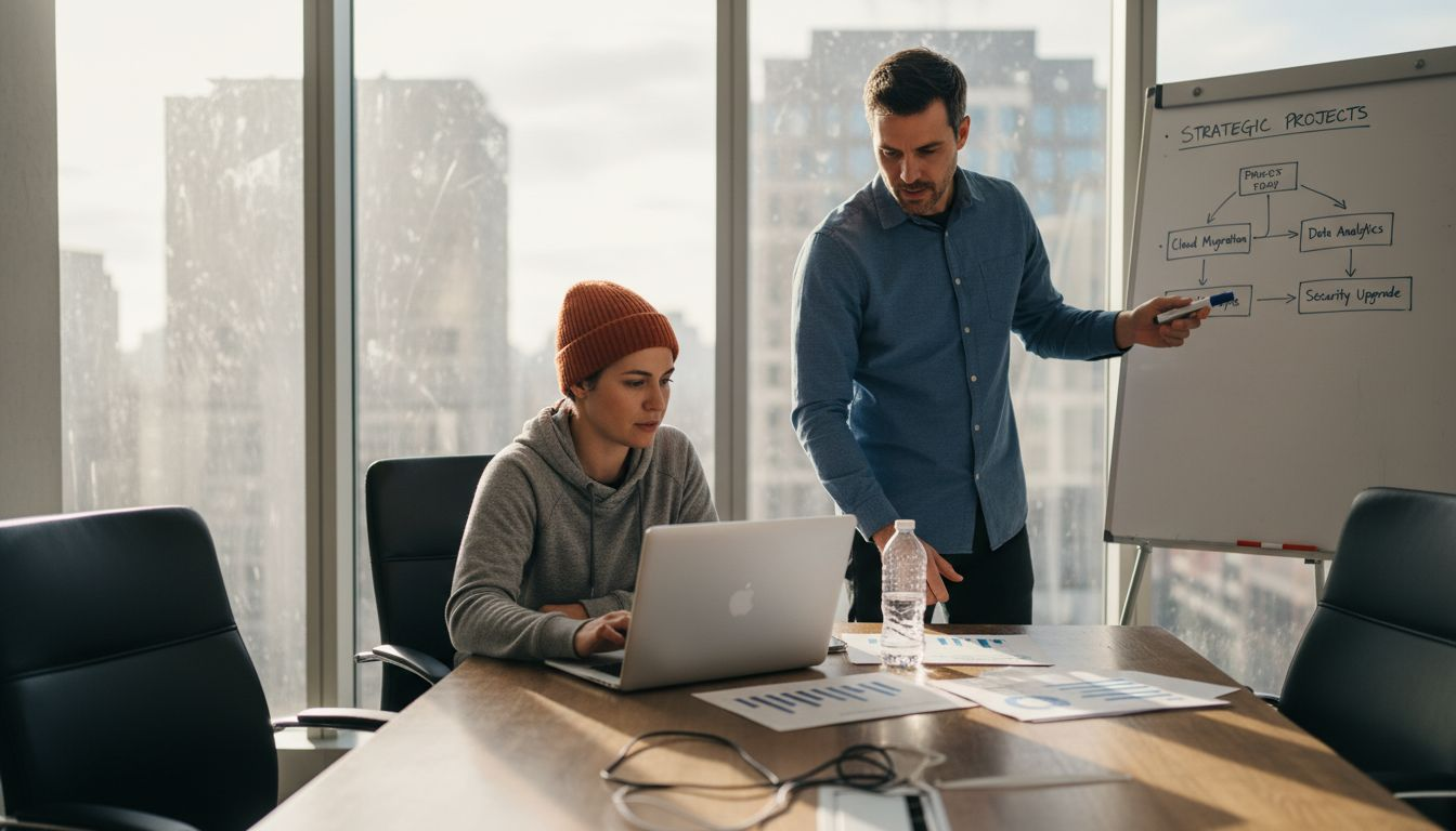IT team manages strategic project portfolios