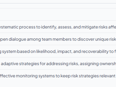 Master Startup Project Risk Management for Tech Founders