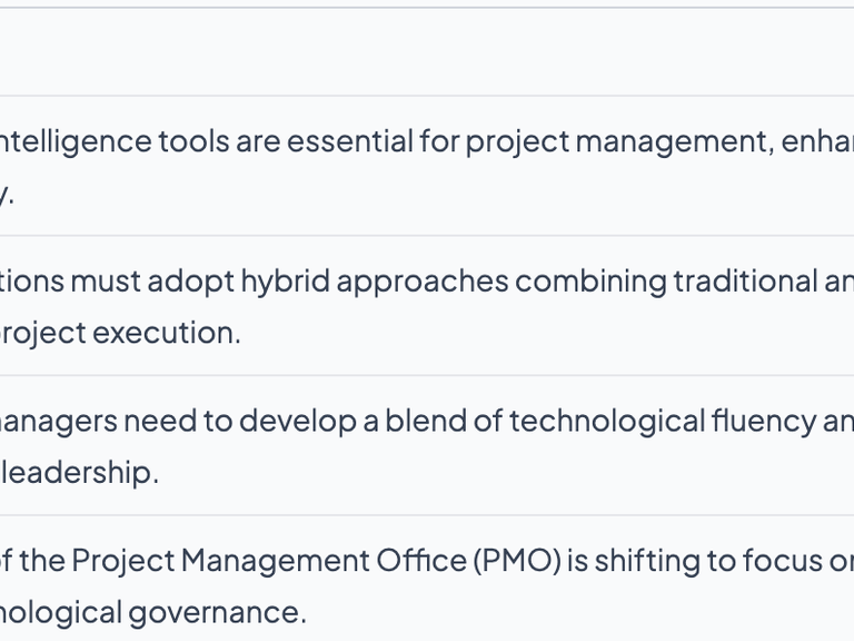 Project Management Trends 2026: Power Skills and AI Impact