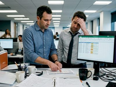 Project managers reviewing missed communication